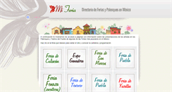 Desktop Screenshot of miferia.net